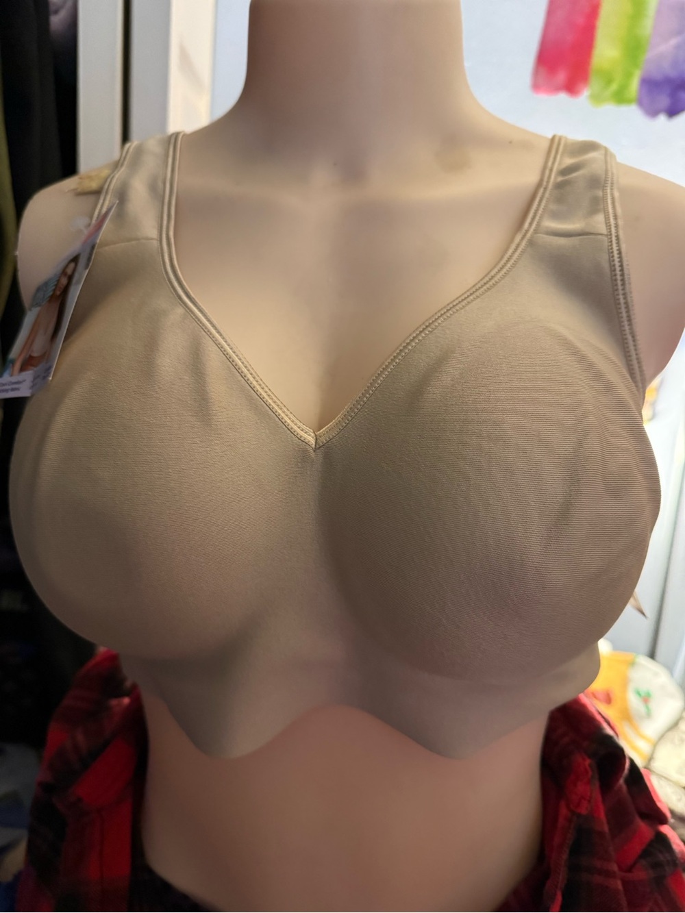 Seamless Nude Wireless Full Coverage Bra